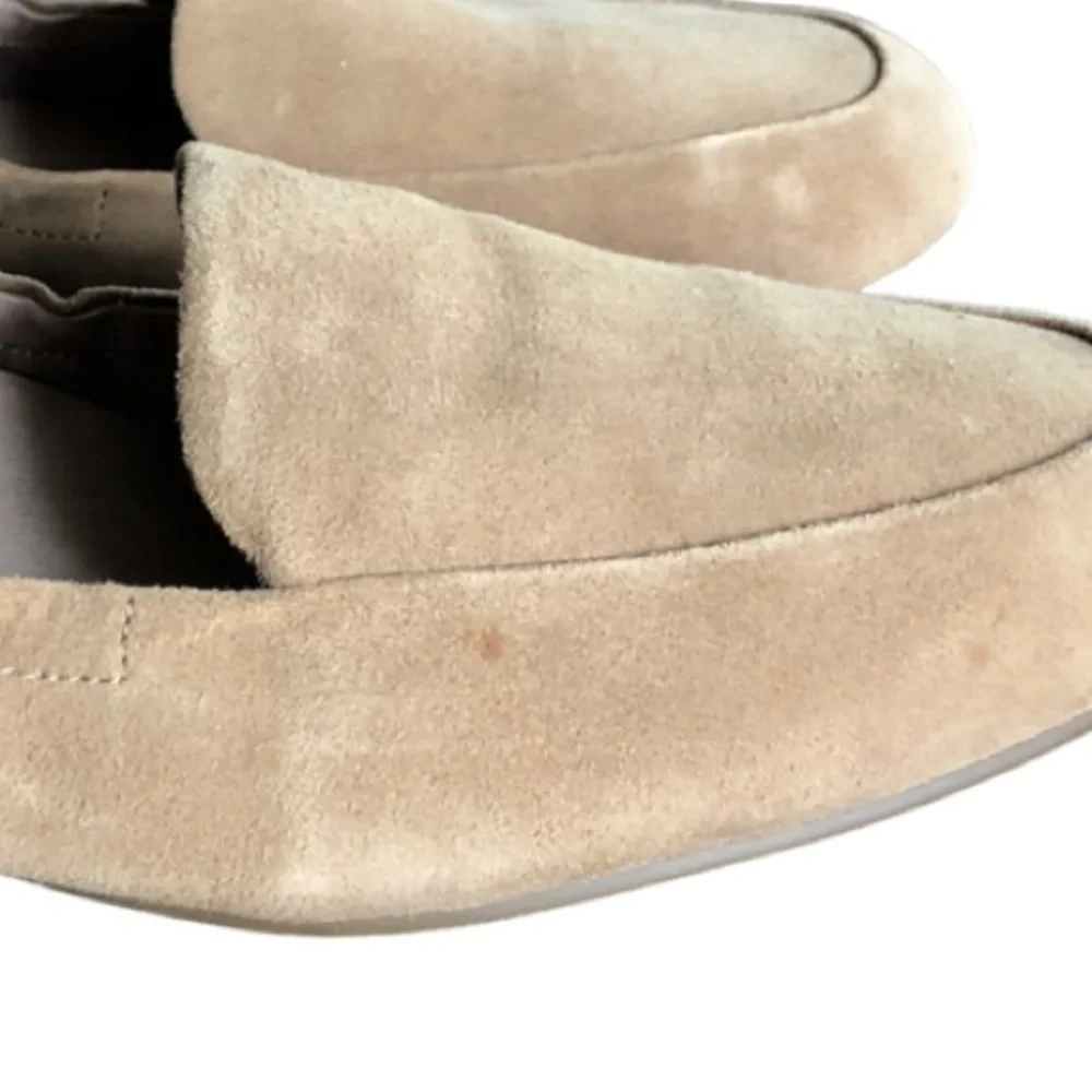 Abeo B.I.O. System Jean Leather Tan Suede Loafer 9.5N